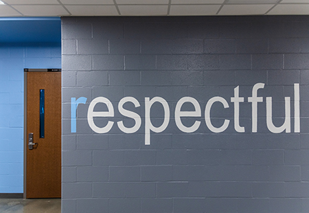 North Mac High School Interior