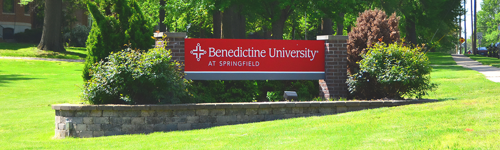 benedictine university signage