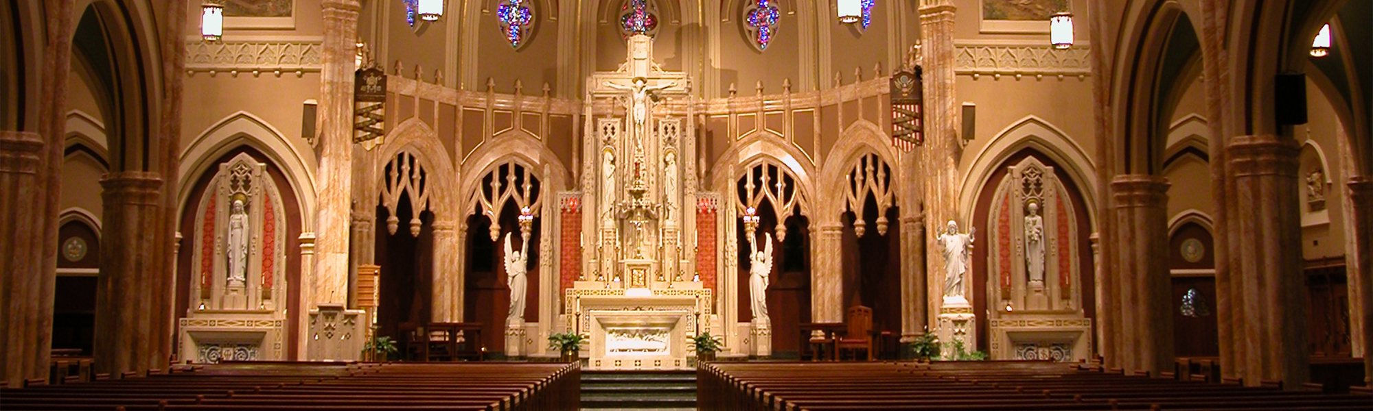 blessed sacrament church interior